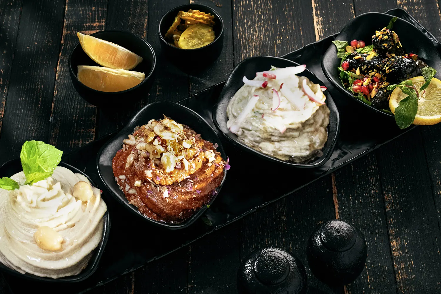 صحن مقبلات مشوي بلدي(شخصين) Appetizers Plate (2 Persons)